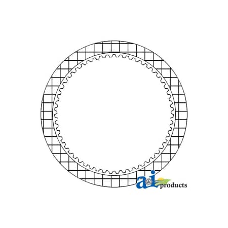 A & I Products Disc, Transmission Drive Shaft Assembly 6" x6" x1" A-RE36170